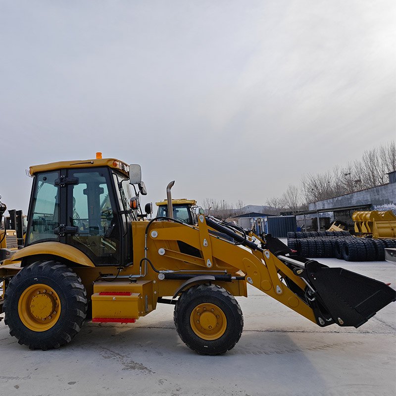 cab 360 degree swivel loader