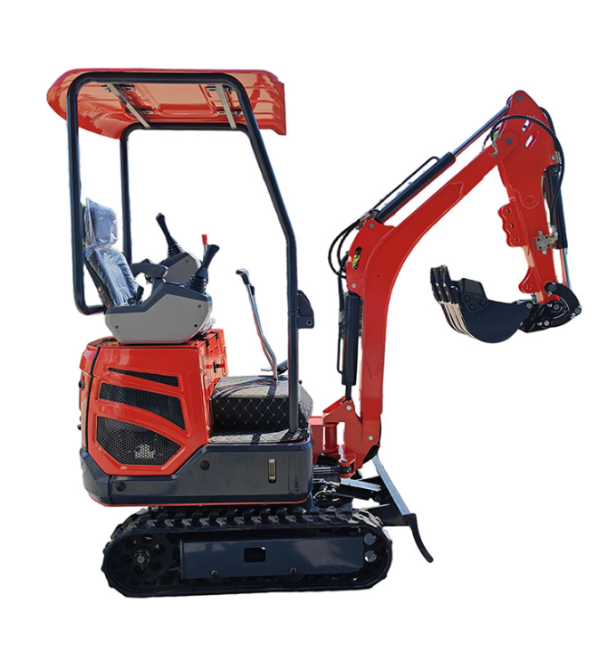 Miniexcavadora de 1,5 toneladas para uso agrícola