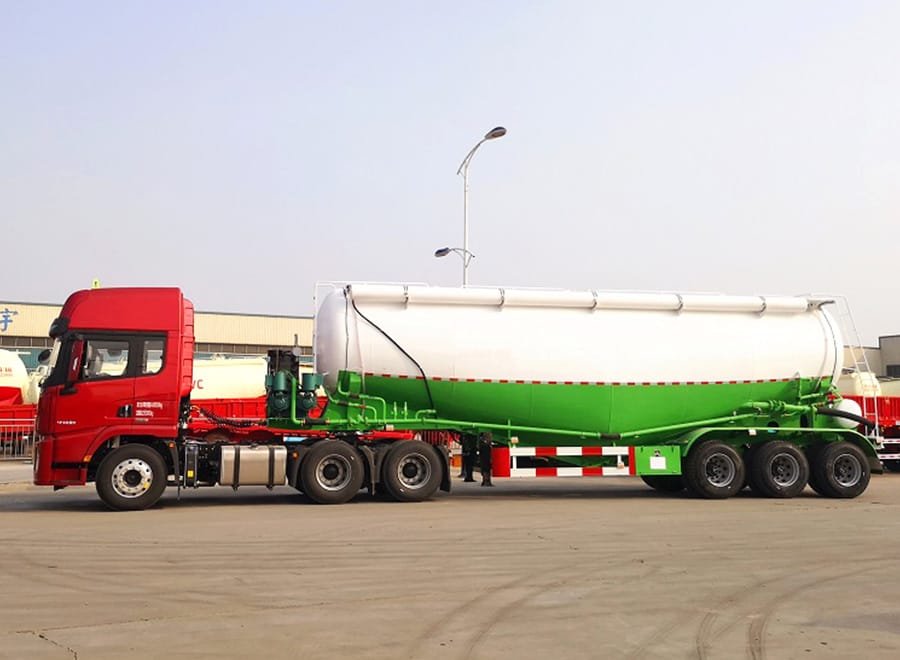3 axle cement trailer