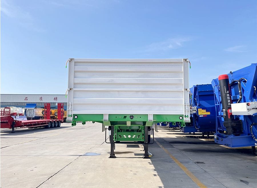 3 axle 60t dropside trailer