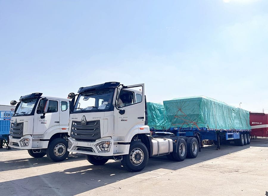 Heavy duty prime mover truck