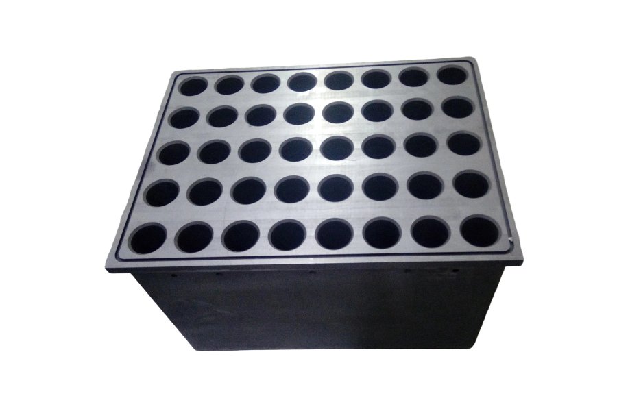 Graphite digestion heating blocks
