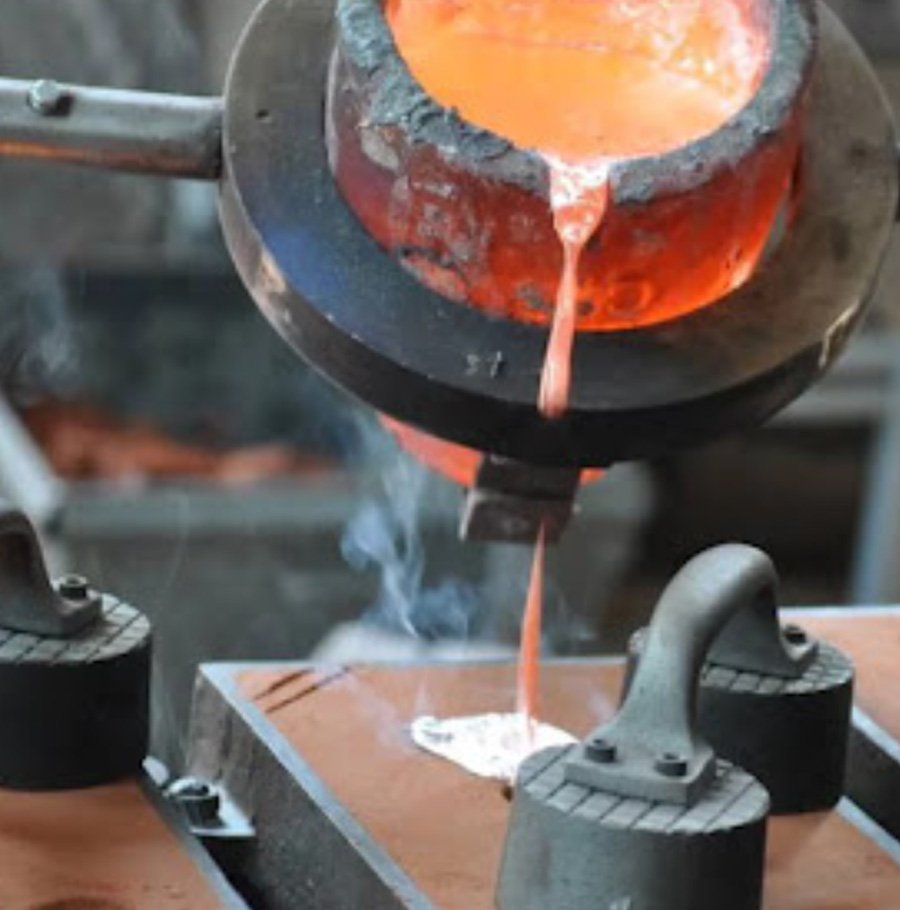 Copper, brass and bronze casting