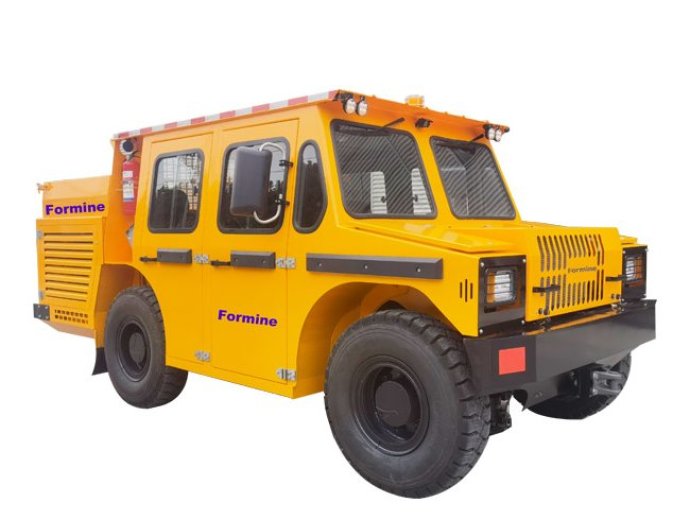 Underground rescue vehicle