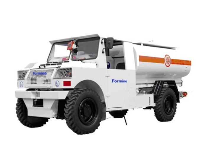Underground oil truck