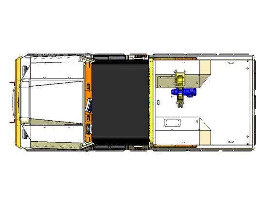 FMK-1B Material carriers with crane