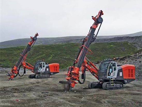 Sandvik DI550 Rotary Blasthole Drillrig