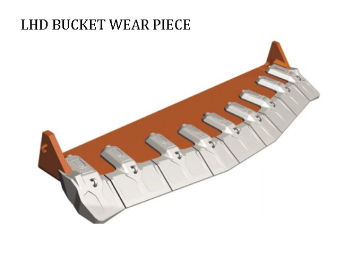 LHD BUCKET WEAR PIECE