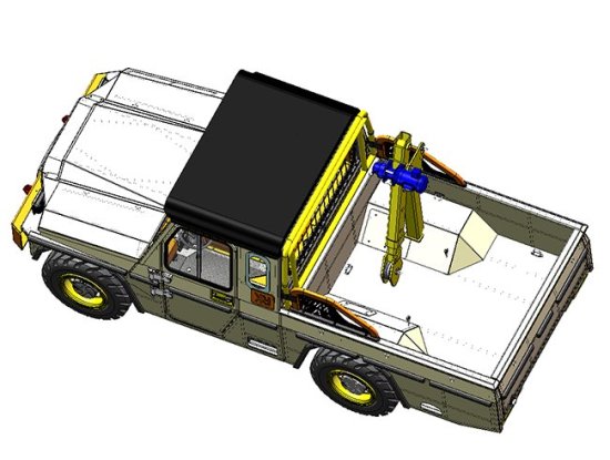 FMK-1B Material carriers with crane