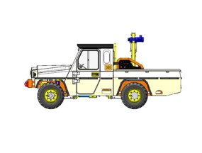 1.5–2 Ton Single-Arm Crane Material Transport Vehicle