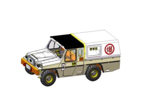 1.5–3 Ton Explosives Transport Vehicle
