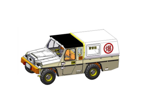 1.5–3 Ton Explosives Transport Vehicle
