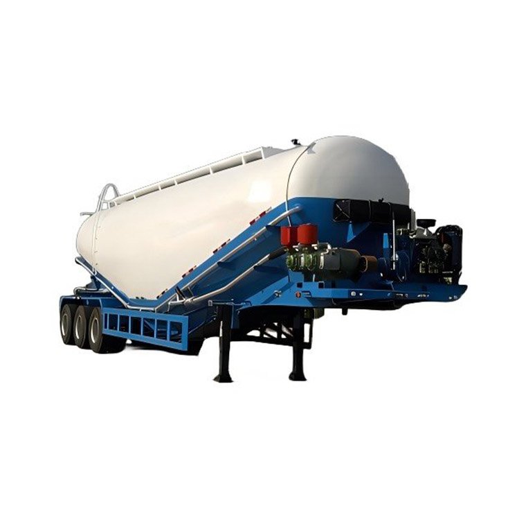 FAW 2/3/4 Axles Powder Material Semi-Trailer