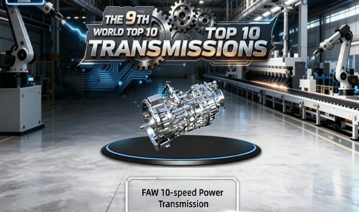 FAW Jiefang CA10TAX130S Wins 9th World’s Top 10 Transmission Award