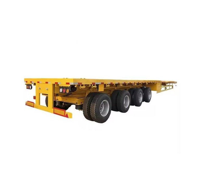 FAW 2/3/4 Axles FlatBed Container Semi-Trailer