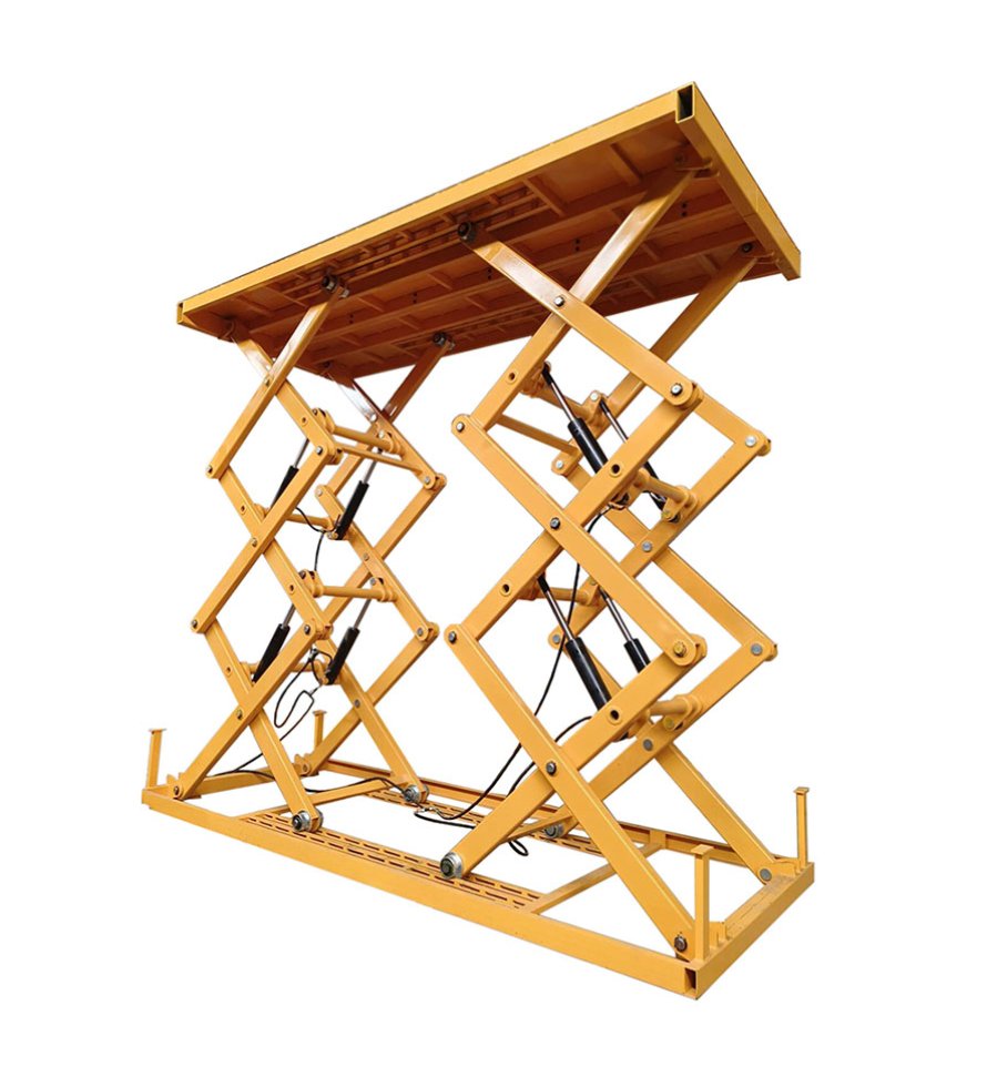 _0174_4 Single Deck Scissor Lift Platform