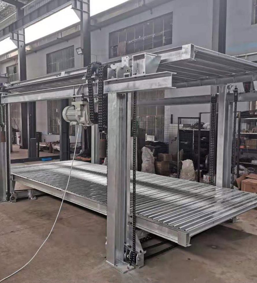 _0158_2 levels pit car stacker