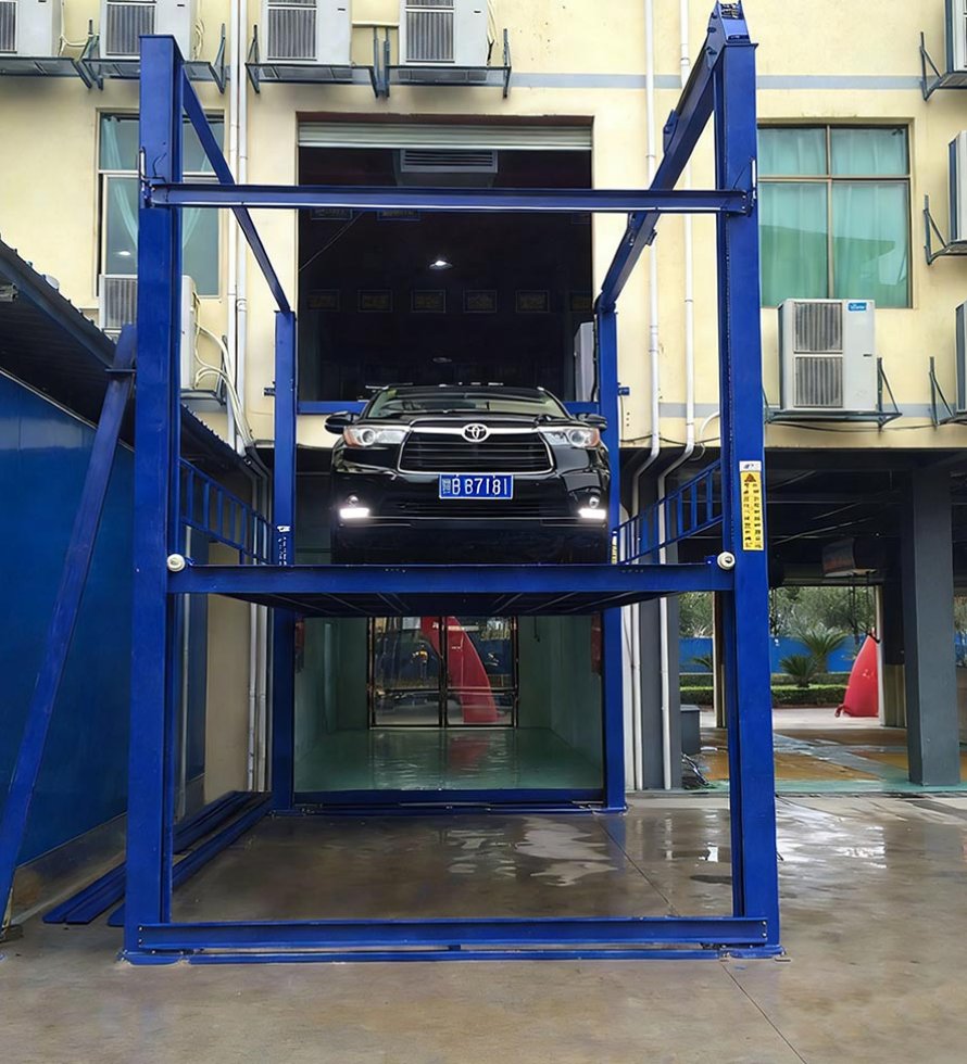 _0183_four post car lift table