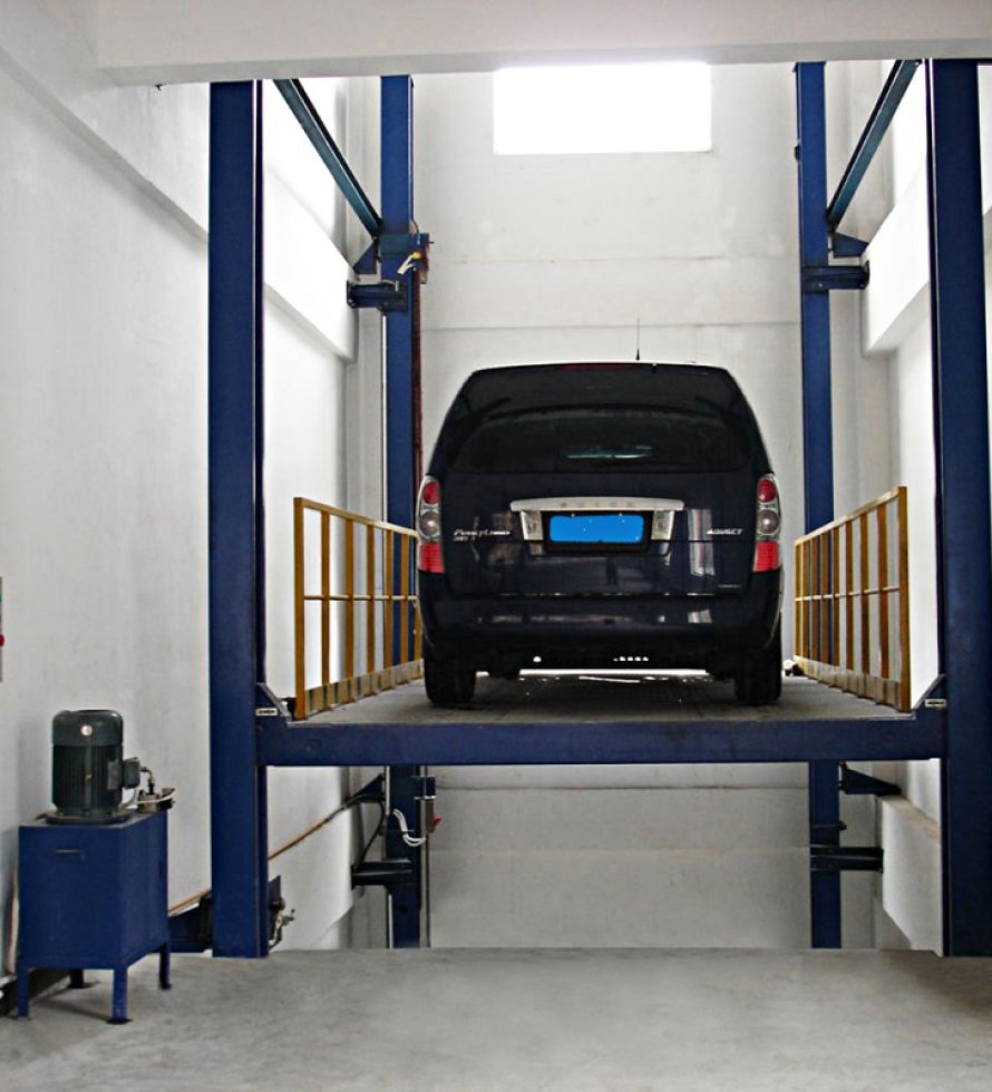 High Level Four Post Car Elevator Auto Hoist