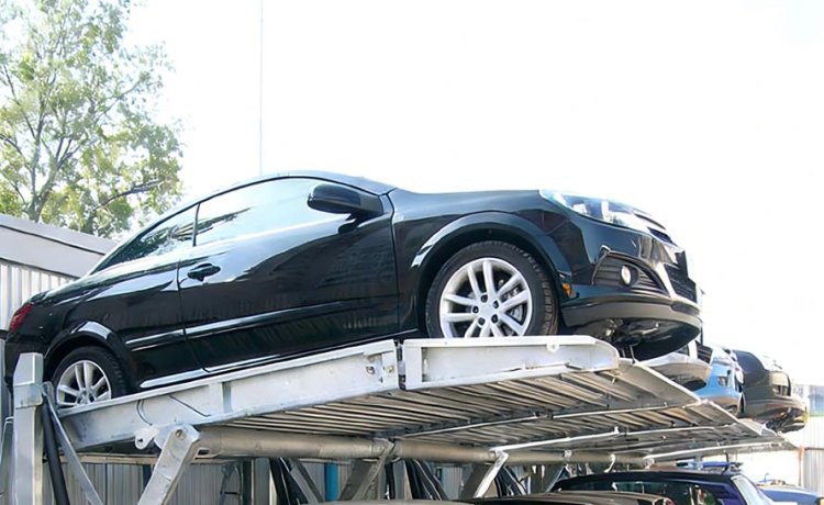Tilting Car Parking Lift
