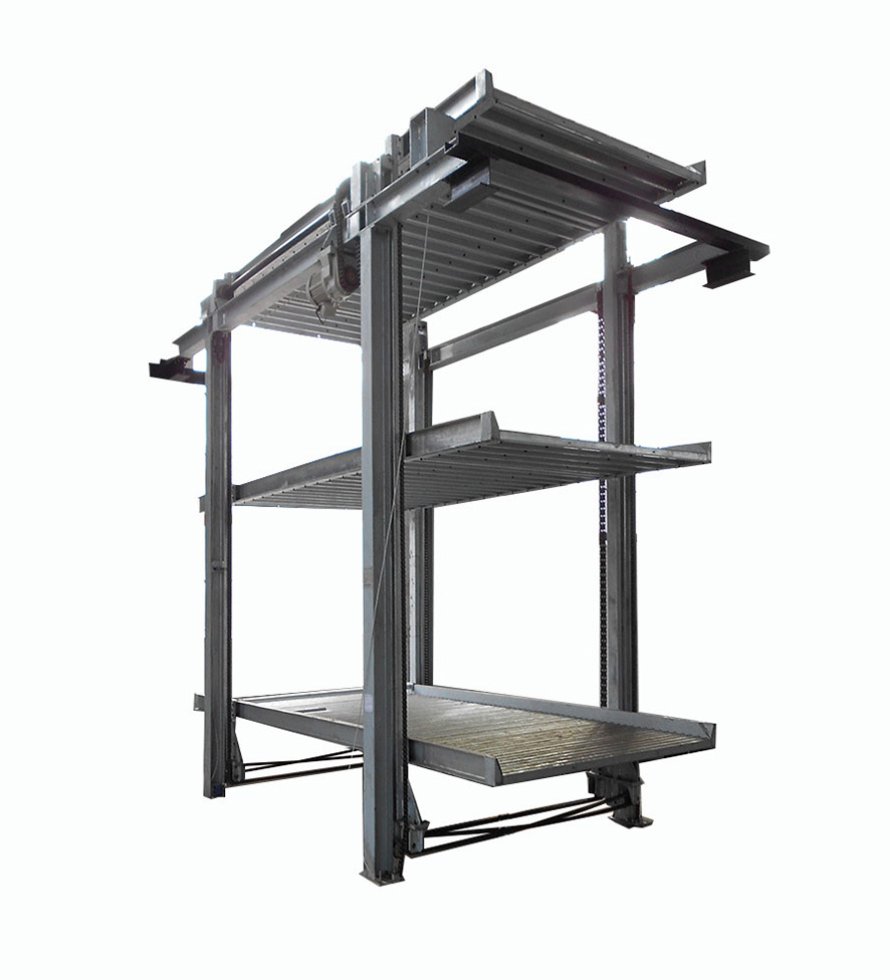 _0156_PJS Pit parking lift 3 cars SUV