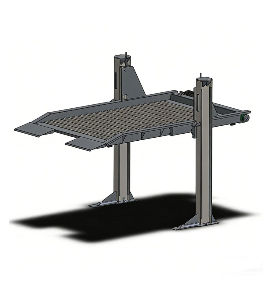 _0062_Motor drive two post parking lift 1