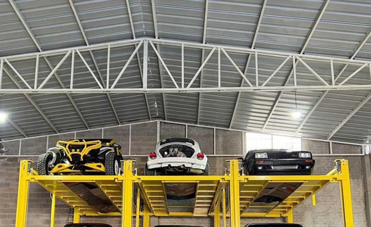 Triple-Level Car Parking Lift