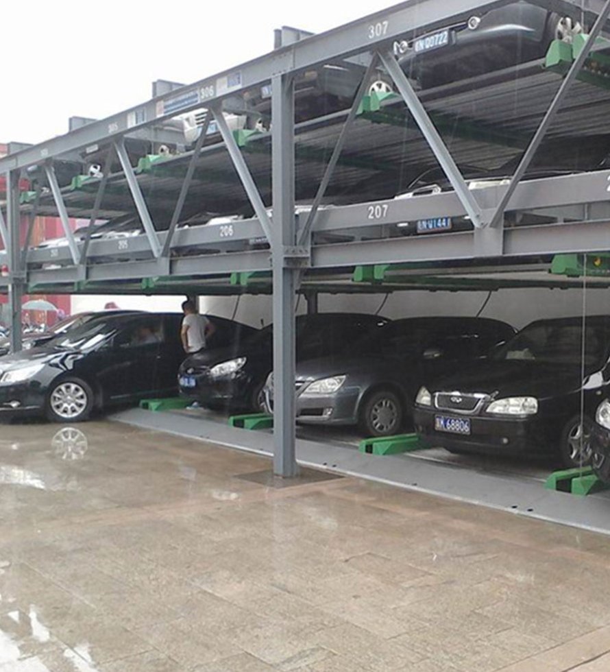 Puzzle Parking System Semi Automatic Car Parking System