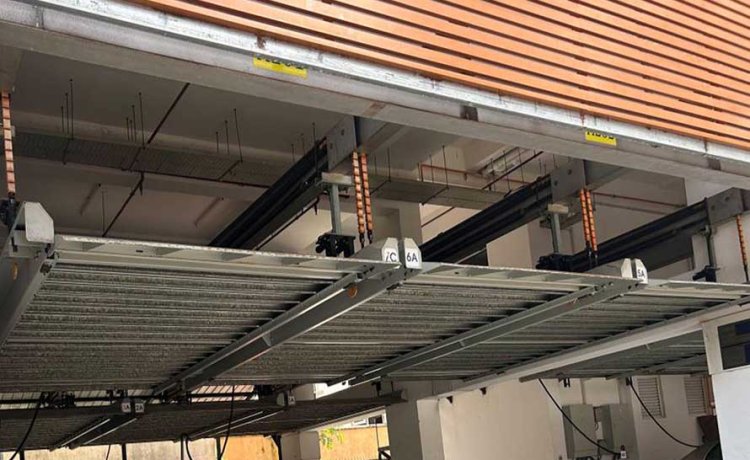 2-6 Levels Tandem Puzzle Parking System