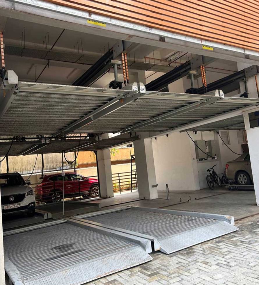 2-6 Levels Tandem Puzzle Parking System