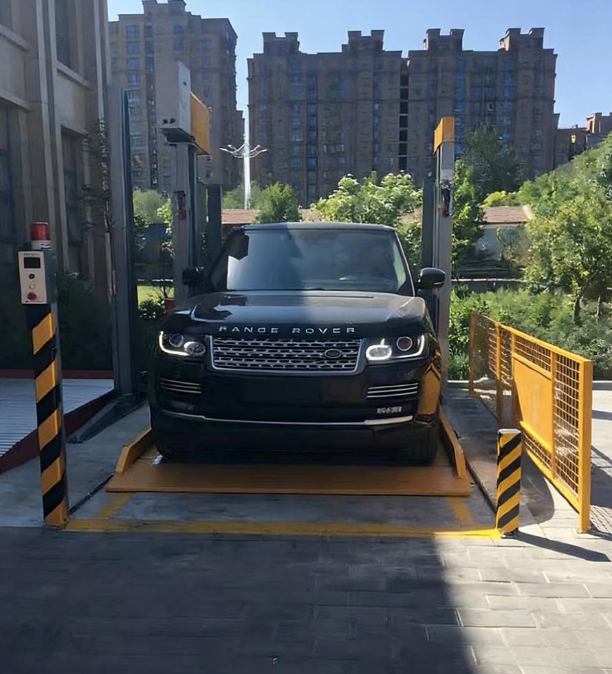 _0058_Motor drive two post parking lift 5