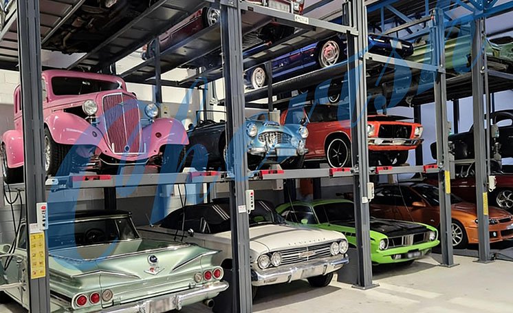 3-Level Stacker Parking System