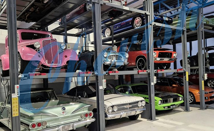 3-Level Stacker Parking System