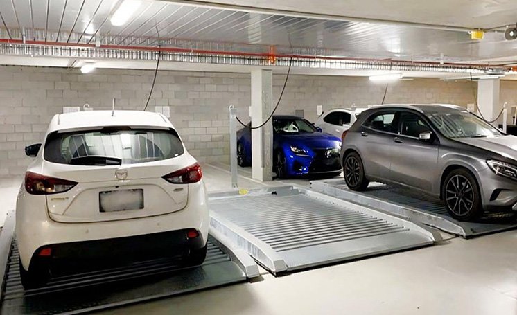 1 Level Sliding Platform