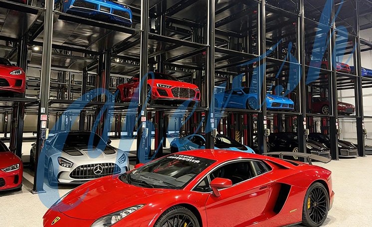 4-Level Stacker Parking System