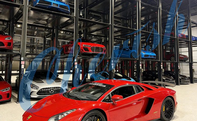 4-Level Stacker Parking System