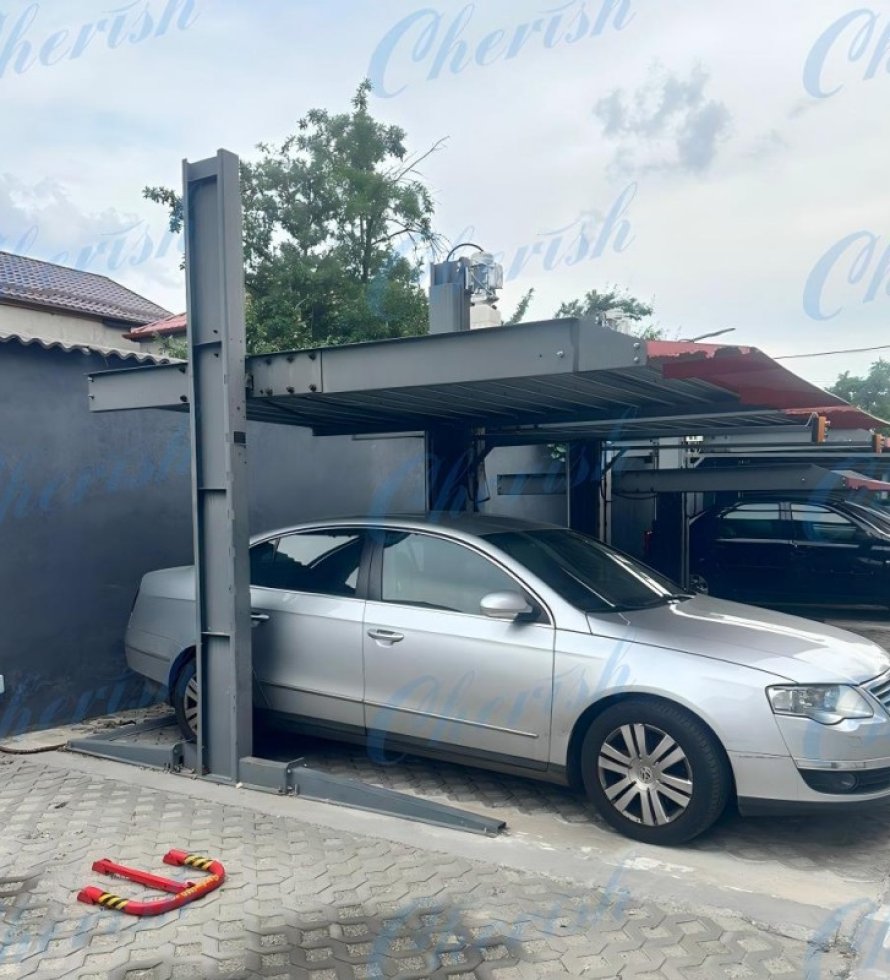 Two Post Parking Lift Installed in Romania 2