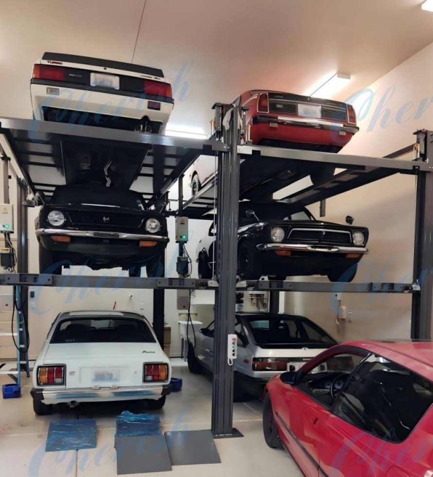 Cherish Triple level car stacker in USA 2