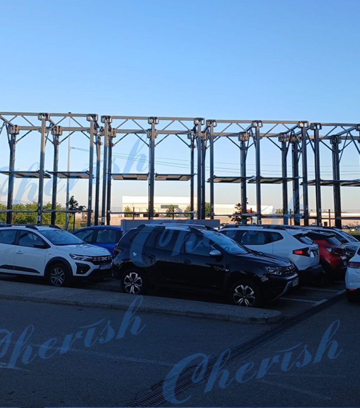 Triple Level Car Stacker Project for 33 Cars in Montenegro
