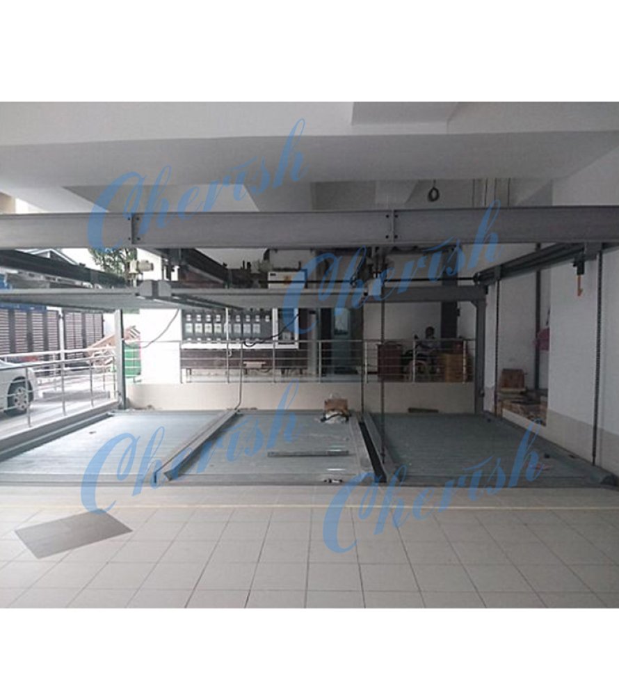 2 Level Smart Car Puzzle Parking System
