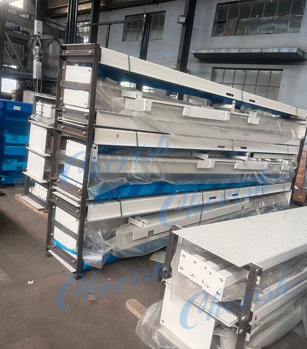 Sweden Production Update: Packing of 3 Level Parking Lifter