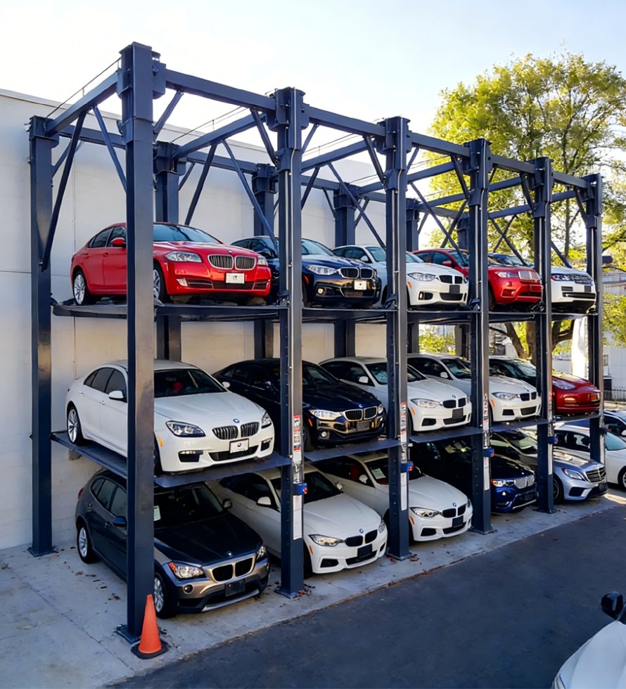 Triple Car Stacker 3