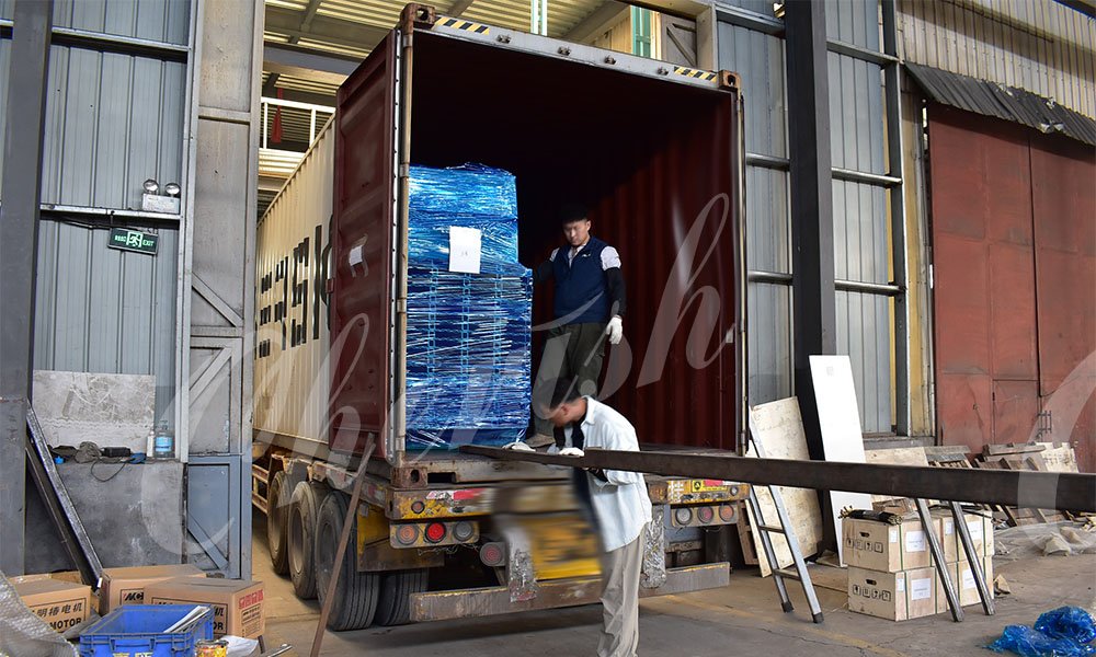 shipping for two post parking lift 1