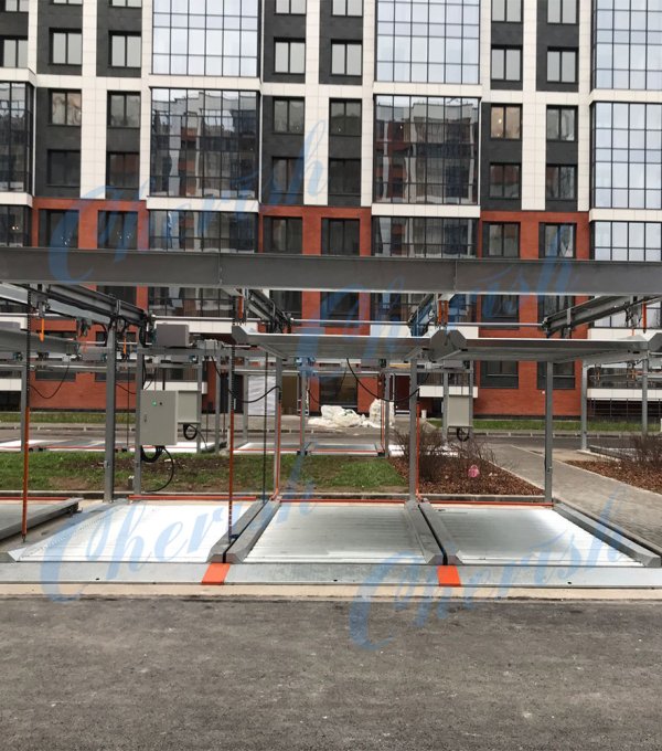 Successful Installation of a Semi-Automated Smart Puzzle Parking System for 50 Cars in Russia