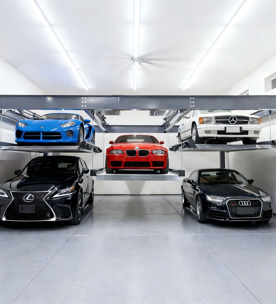 2 Level Motor-Driven Suspended Parking System