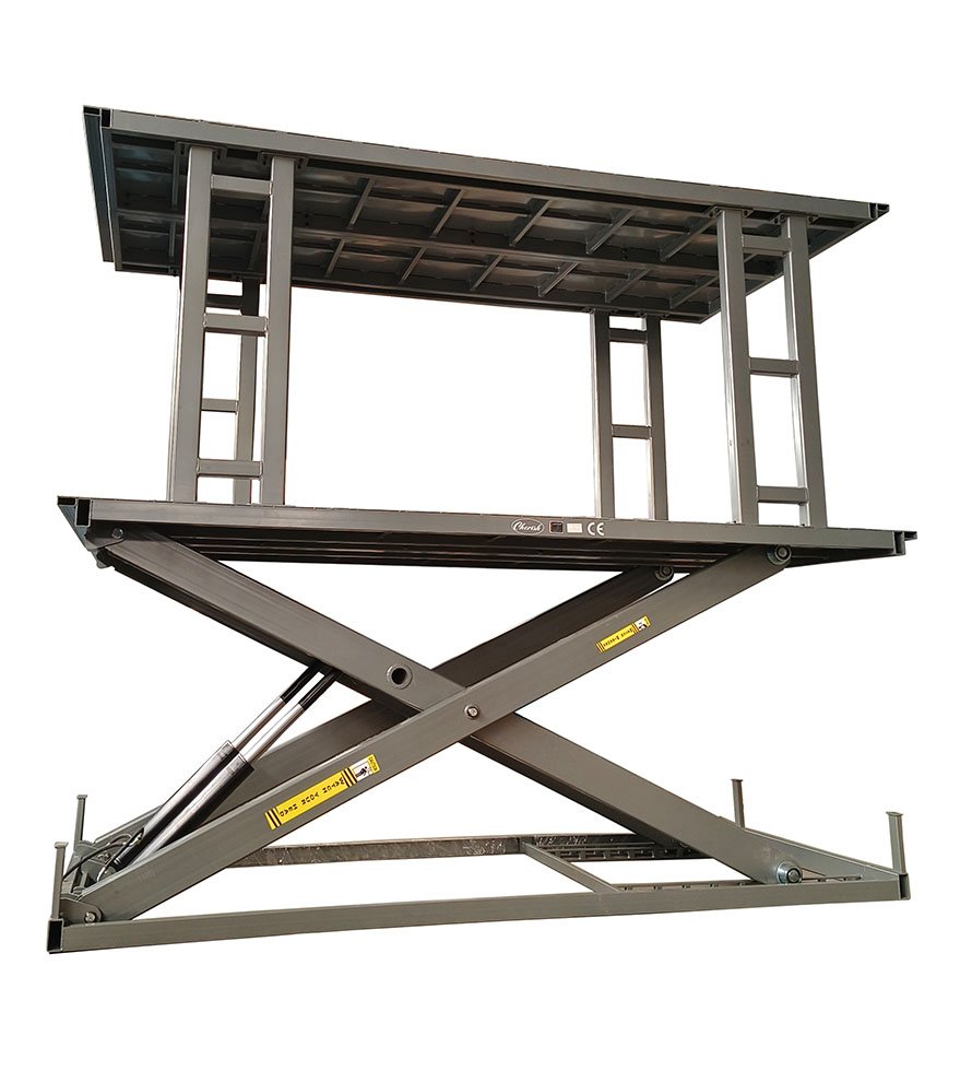_0144_2 Double Deck Scissor Lift Table