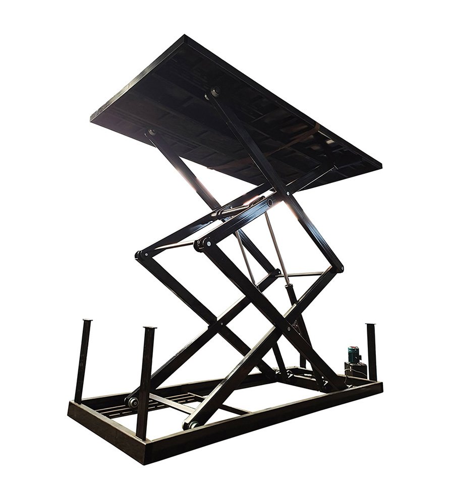 _0151_3 One Deck Scissor Lift Platform