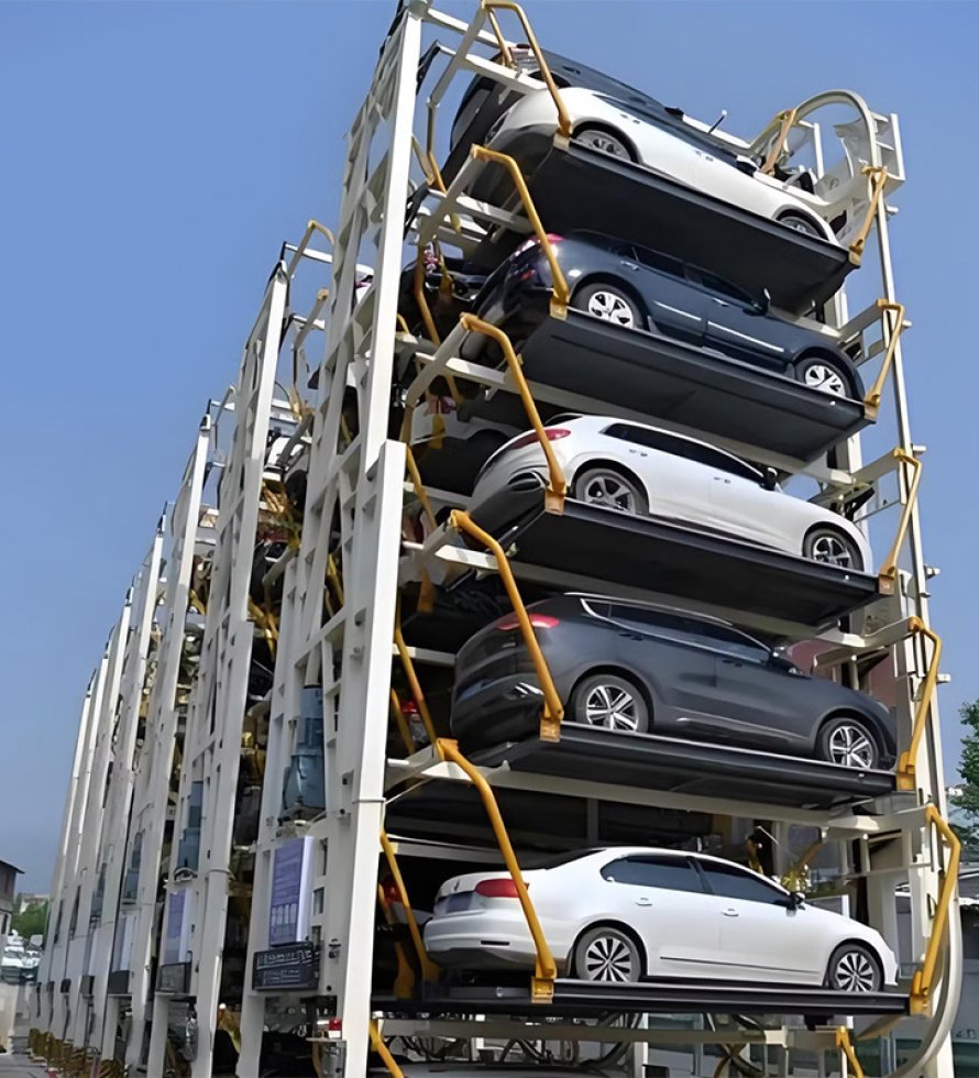 Smart Rotary Car Parking System for Urban Parking Solution