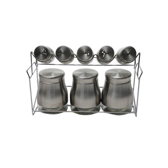 TS23111 8Pcs Cruet Rack Set