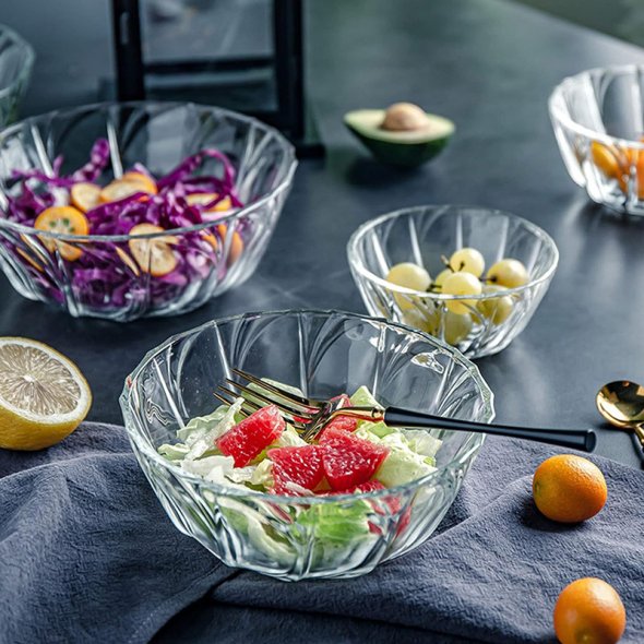 Glass Dinner Bowl K1915